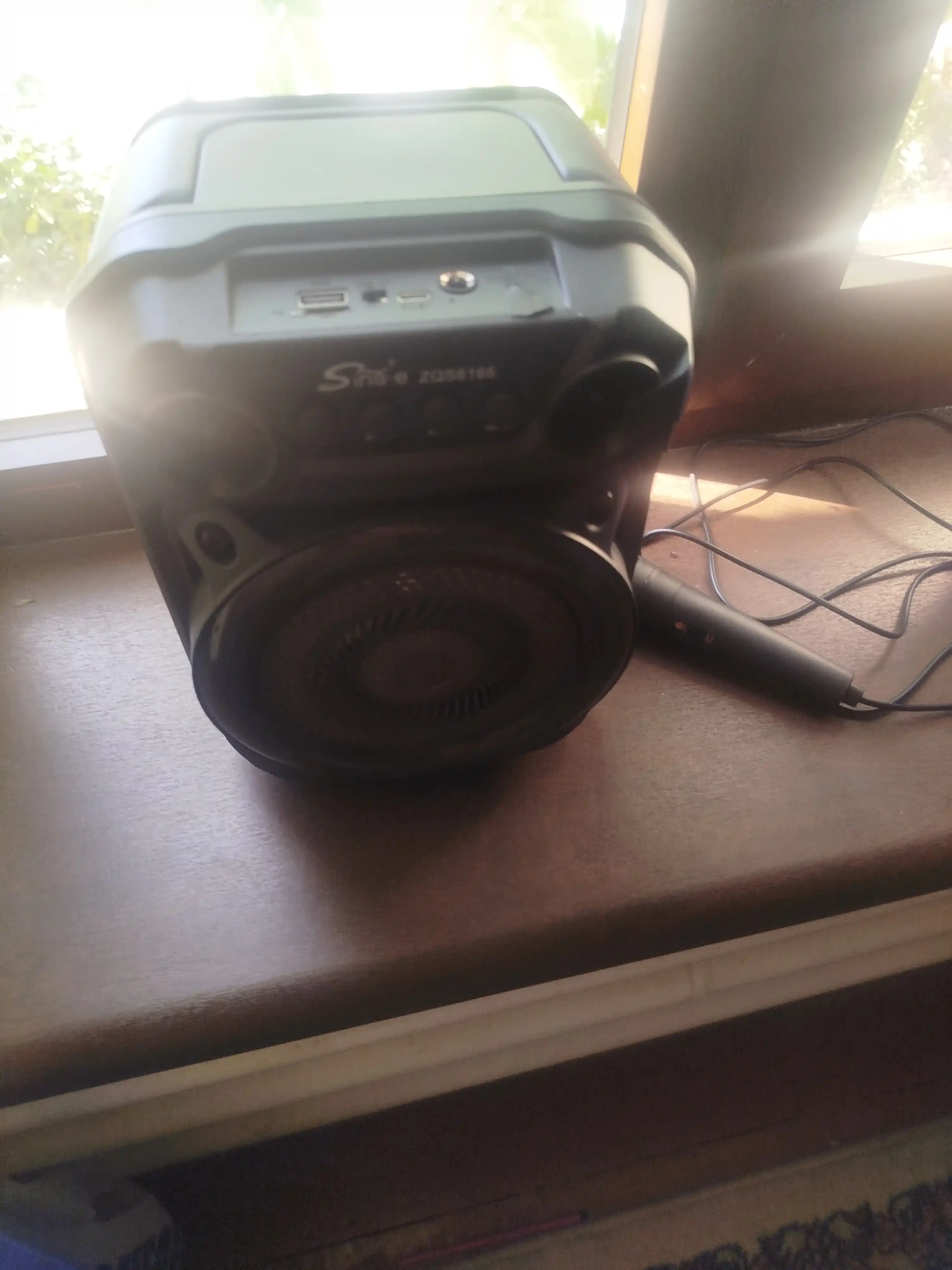 Karaoke kolonka Bluetooth ZQS 6166, 14100 + mikrofon
