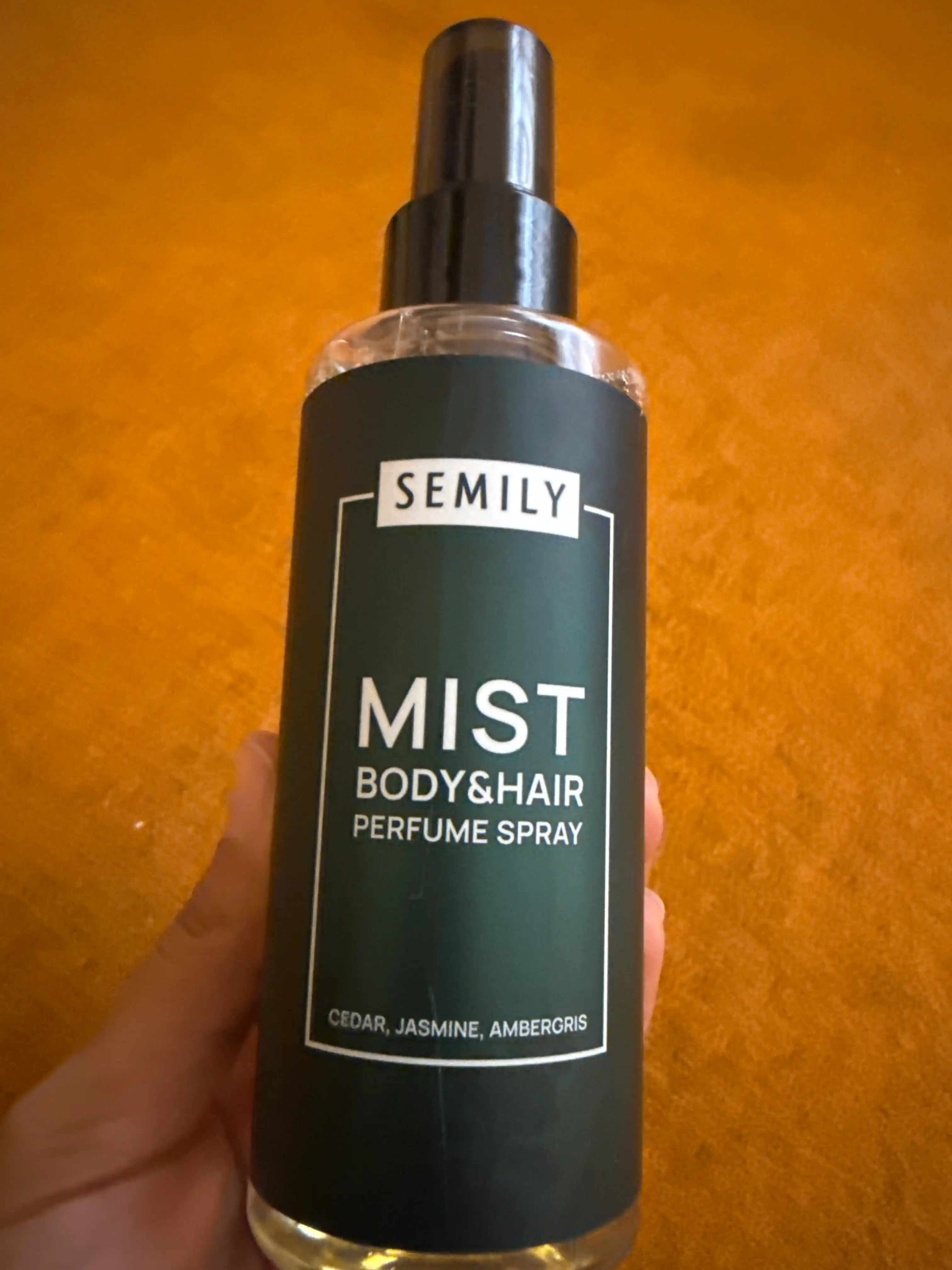 SEMILY tana spreyi, tana va soch uchun mist