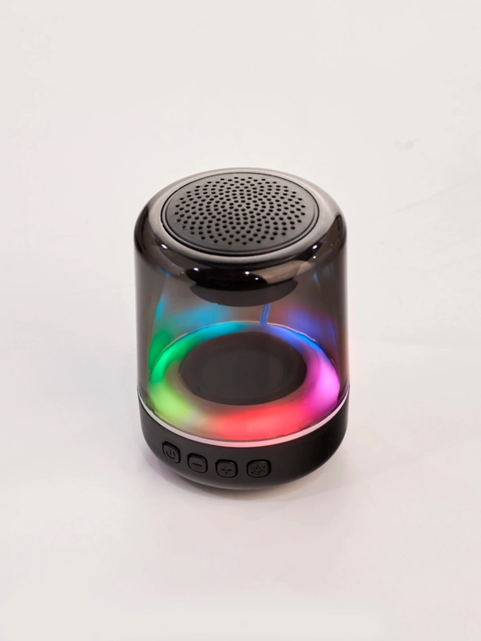 RGB yoritgichli simsiz Bluetooth 5.3 karnay, Hi-Fi, TF, AUX, 360° stereo ovoz