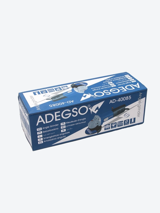 ADEGSO burchakli silliqlagich 125 mm, 1100W, 11000 ayl/min
