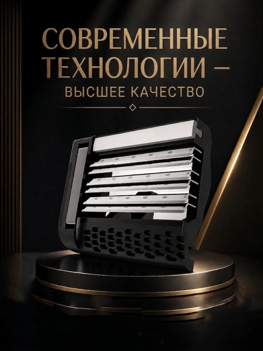  Бритвенный станок KAILI мужской, 5 лезвий, сменные кассеты
