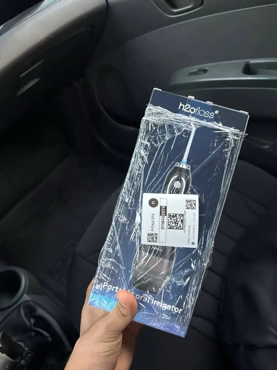 H2OFloss Portativ og‘iz irrigatori – professional tish va milk parvarishi, 8 ta nasadka