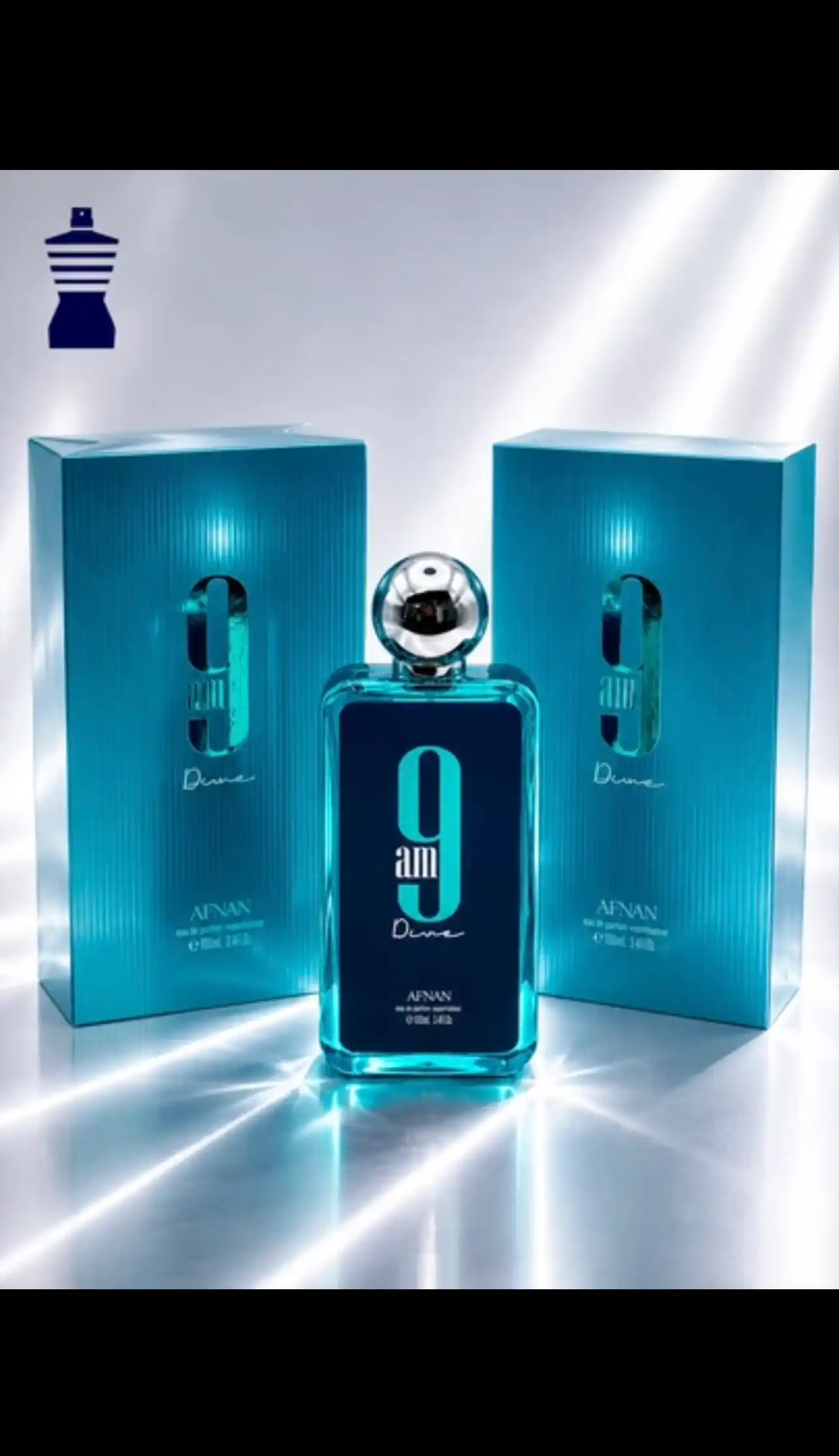 Afnan 9pm, Afnan 9am 100 ml erkaklar va ayollar  atiri stoykost 1-2 kun