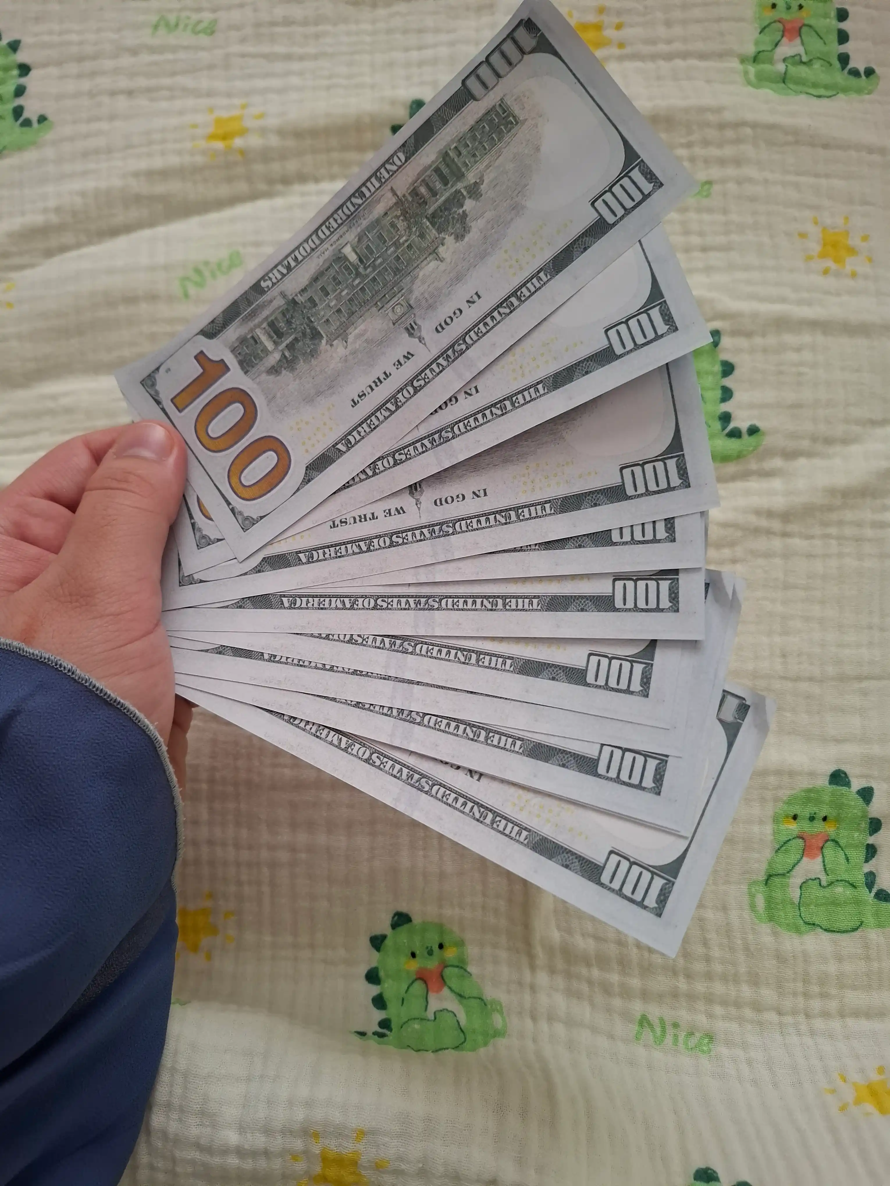 Доллар сувенир, сувенирные деньги для украшения, купюра, 100 USD, 50 USD