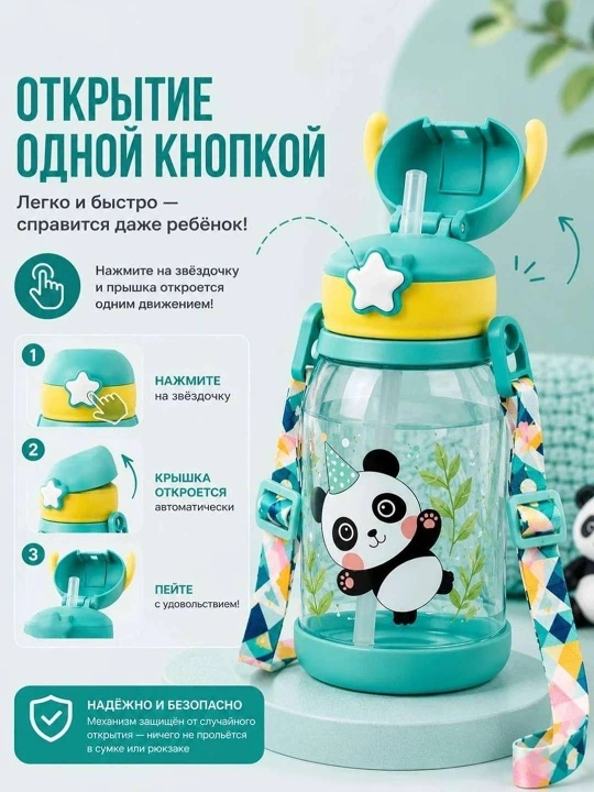 Детская бутылочка для кормления, против колик, 500 мл