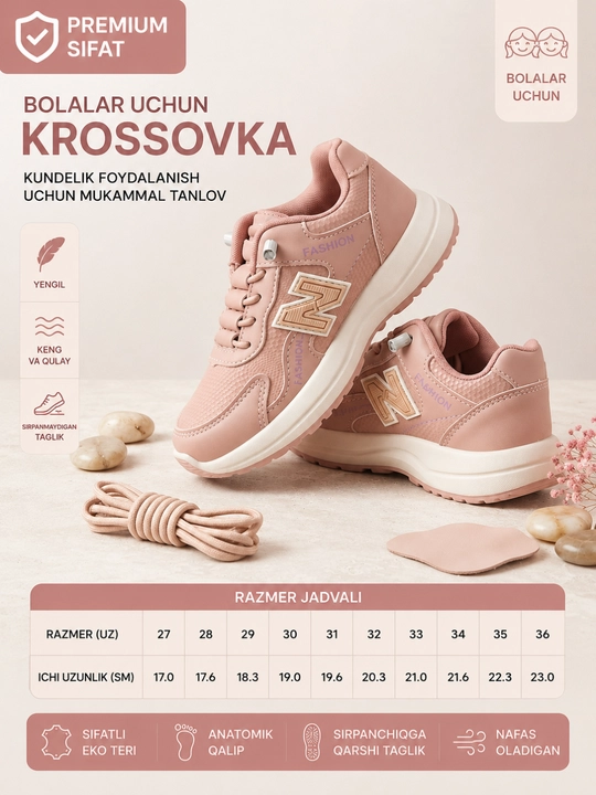 Детские кроссовки