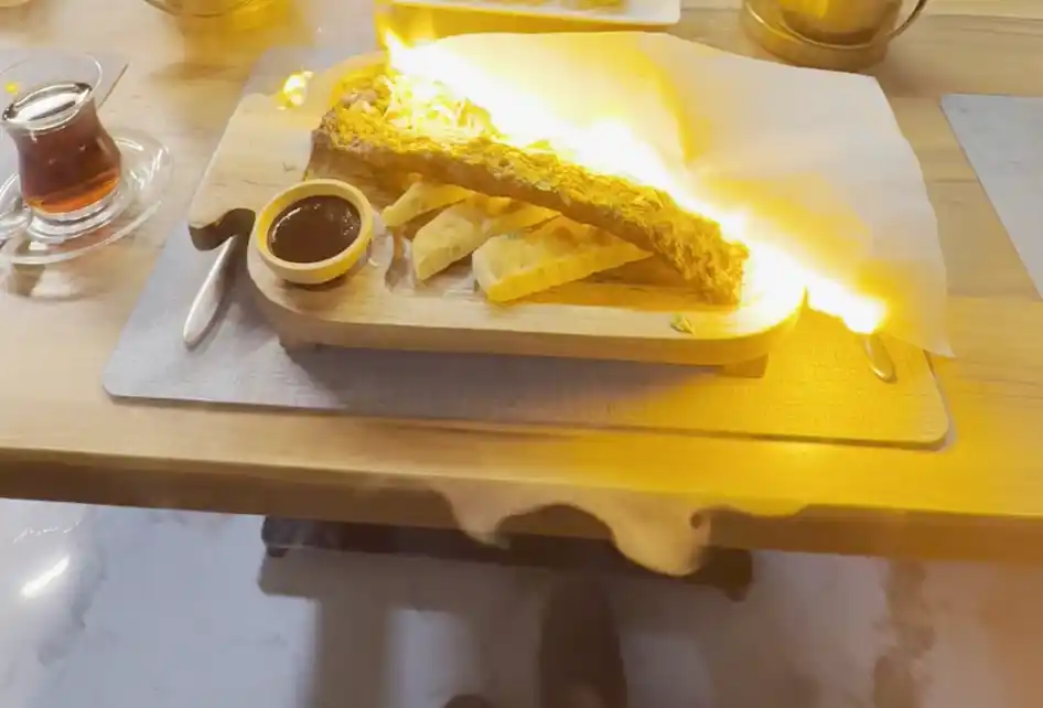 Olovli qog‘oz Flash Paper, yonadigan qog‘oz, fokus va flambe uchun, 20×50 sm, 5 dona