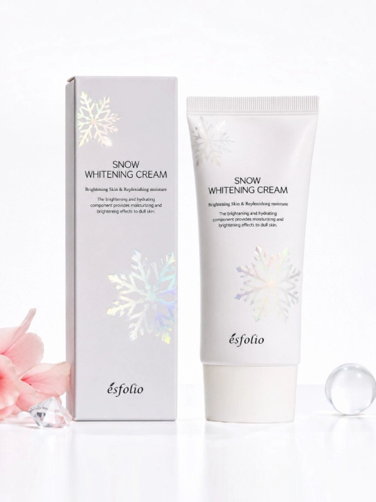 Esfolio Snow Whitening Cream Oqartiruvchi yuz kremi - 