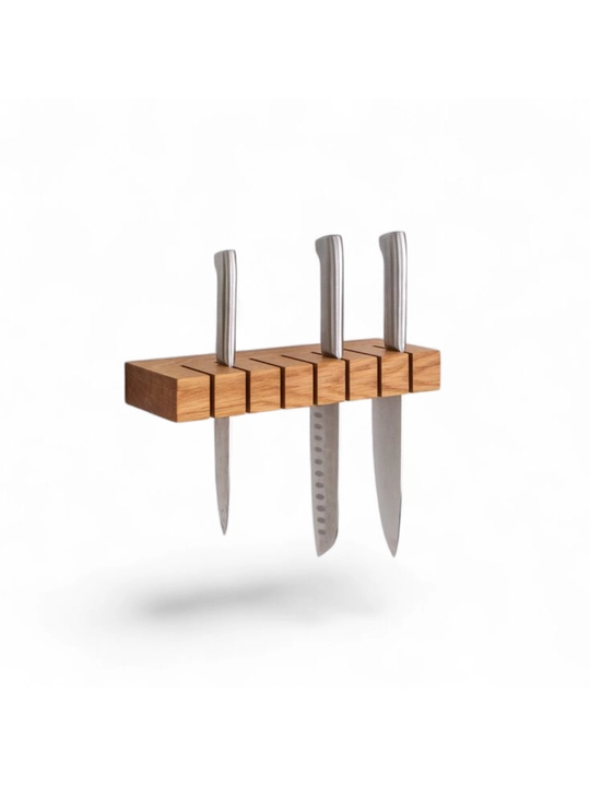 Держатель и подставка для ножей (knife holder) — натуральный и удобный кухонный аксессуар - 