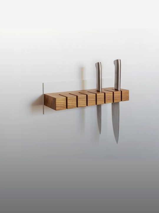 Держатель и подставка для ножей (knife holder) — натуральный и удобный кухонный аксессуар