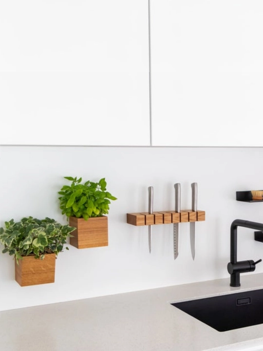 Держатель и подставка для ножей (knife holder) — натуральный и удобный кухонный аксессуар