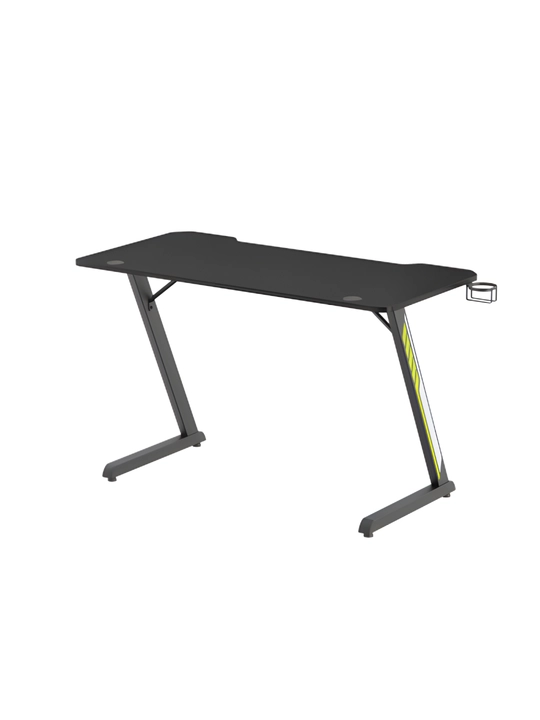 GMD02E-1 kompyuter o‘yin stoli, 120x60x75 sm, stakan tagligi va quloqchin ilgagi bilan - 