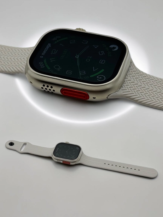 Умные часы, 1+1, 2 Smart Watch 8 и 8 ultra, 11 ремешков и чехол в комплекте