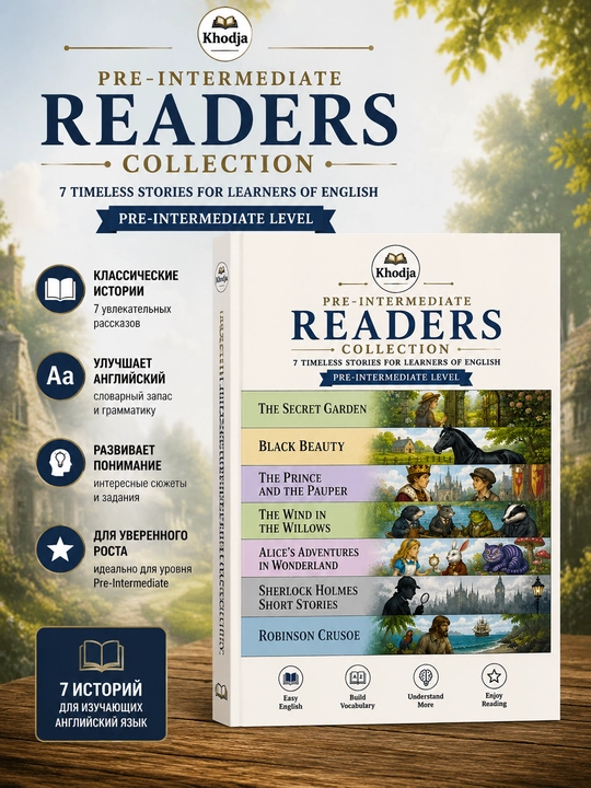 Pre-Intermediate Readers Collection – ingliz tilidagi moslashtirilgan hikoyalar - 