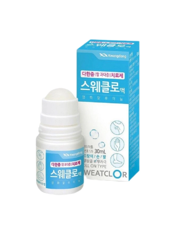 Terga qarshi dezodorant antibakterial roll-on kwangdong sweatclor 30 ml - 