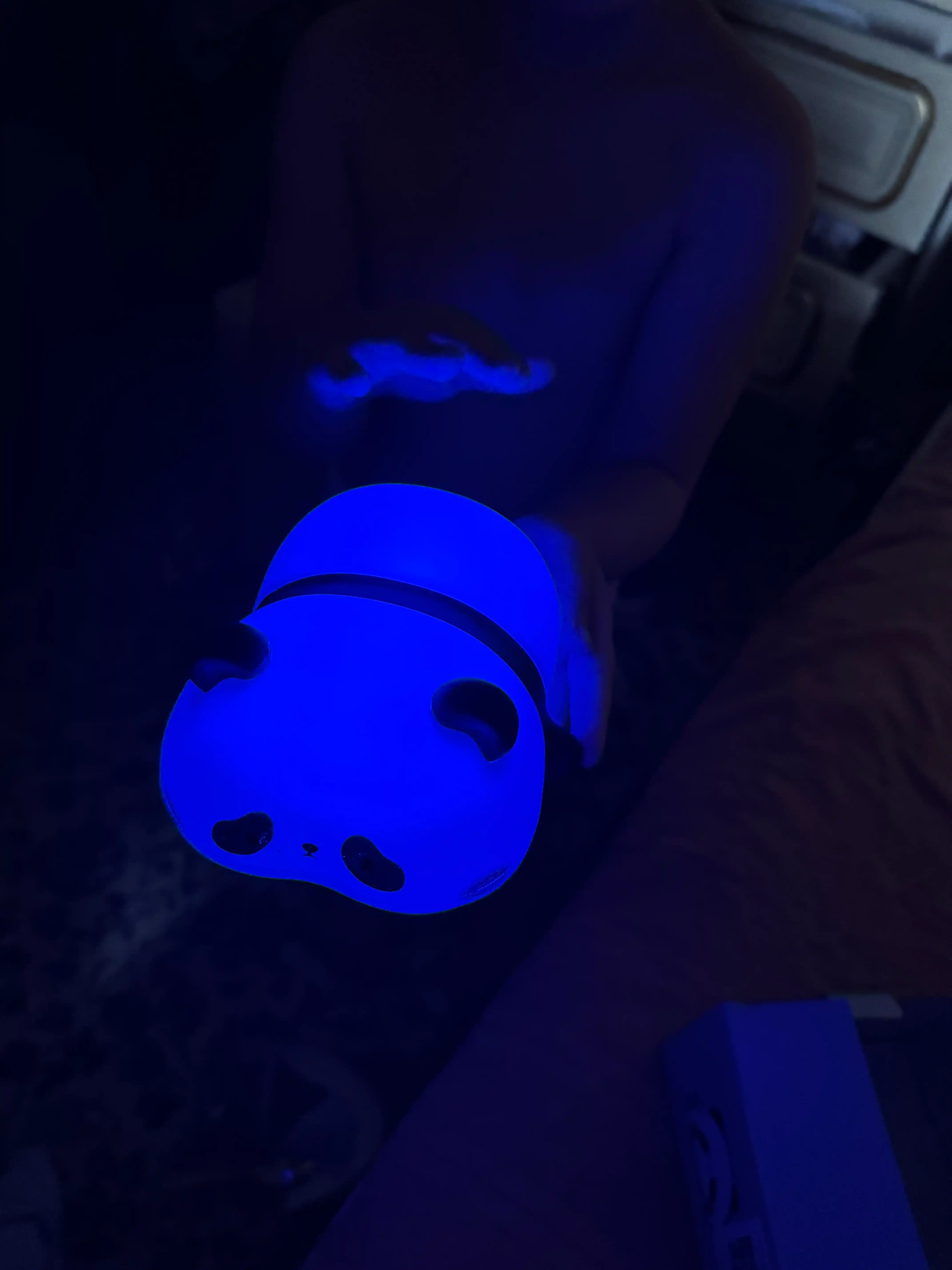 Детский ночник, силикон, пандочка, утка, капуста, единорог, кролик RGB