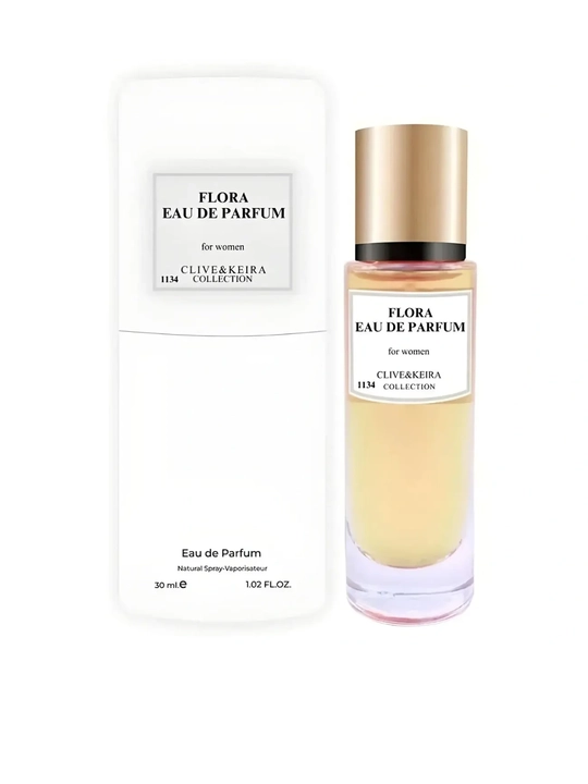 Parfyumlangan suv CLIVE & KEIRA 1134, Gucci Flora, ayollar uchun, 30 ml
