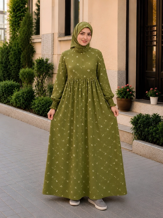 Hijobli ayollar ko‘ylagi, namozxonlar kiyimi, umra uchun ayollar kiyimi - 