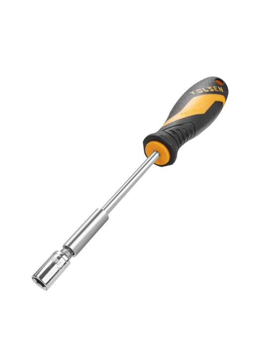 Отвертка с головками и битами TOLSEN 1/4" 25 мм, переходник, 17 пр 20045