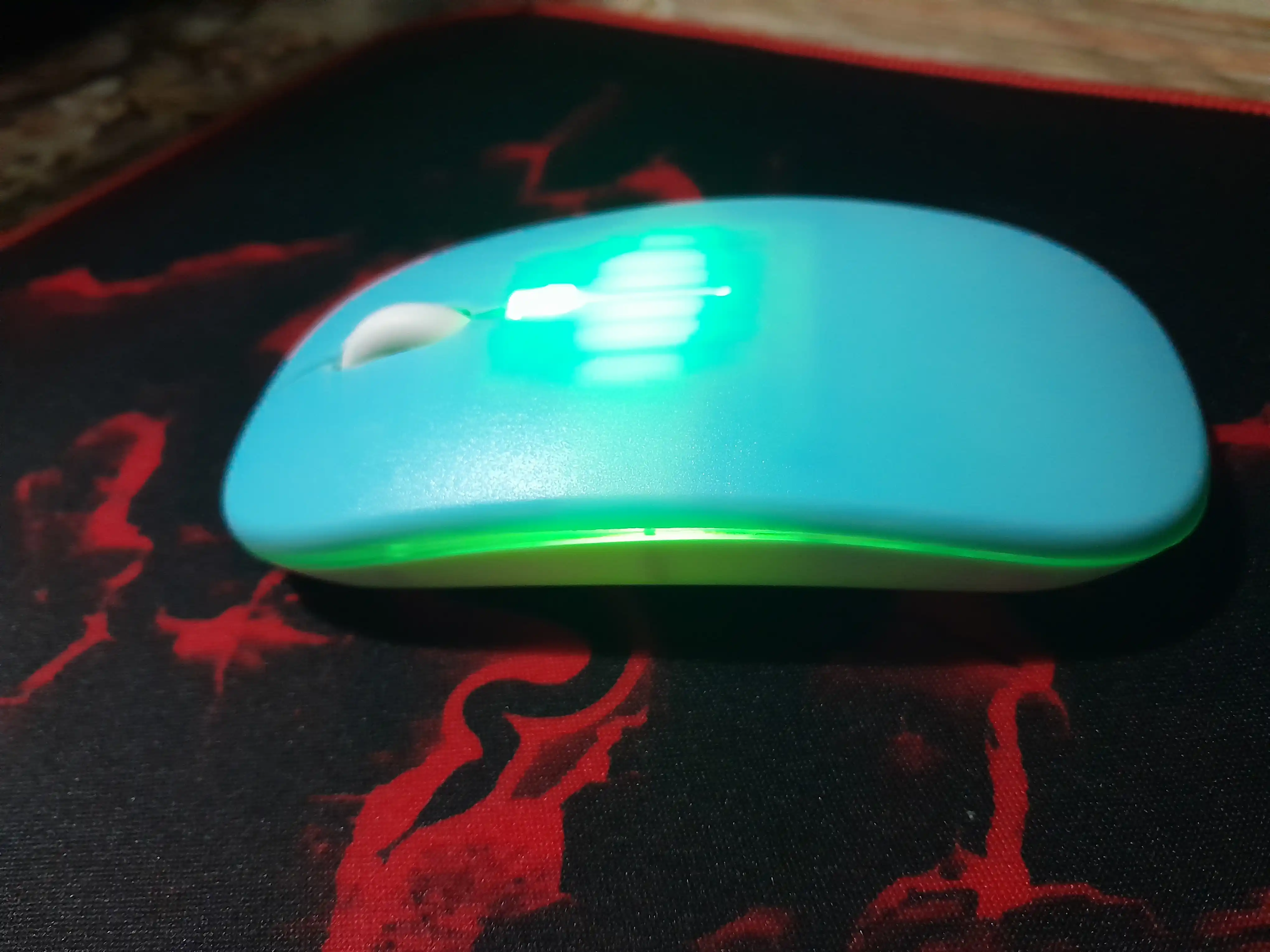 Simsiz kompyuter sichqonchachi, tovushsiz, RGB, Bluetooth