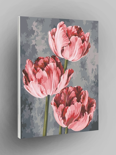ARTERY raqamlar bo‘yicha rasm «Gullar» 40×50 sm, holstda raqamli raskraska