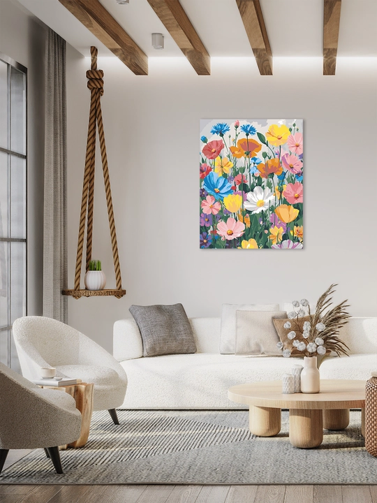 ARTERY raqamlar bo‘yicha rasm «Gullar» 40×50 sm, holstda raqamli raskraska