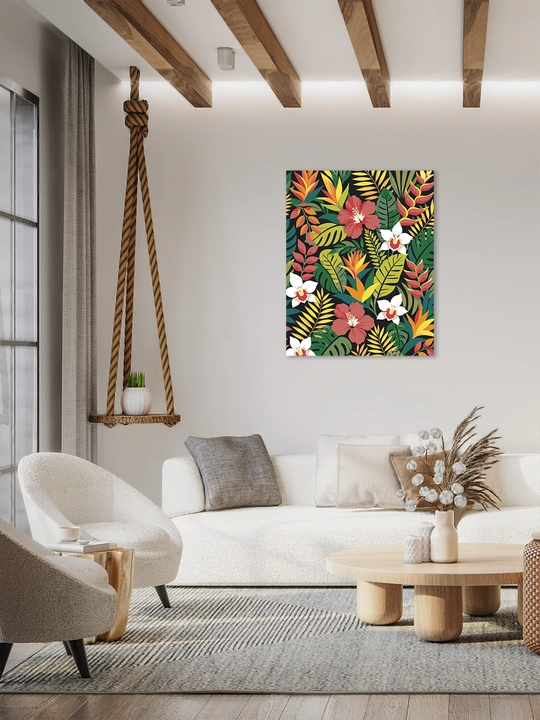 ARTERY raqamlar bo‘yicha rasm «Gullar» 40×50 sm, holstda raqamli raskraska