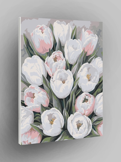 ARTERY raqamlar bo‘yicha rasm «Gullar» 40×50 sm, holstda raqamli raskraska