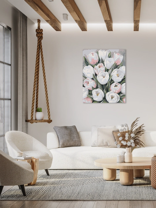 ARTERY raqamlar bo‘yicha rasm «Gullar» 40×50 sm, holstda raqamli raskraska