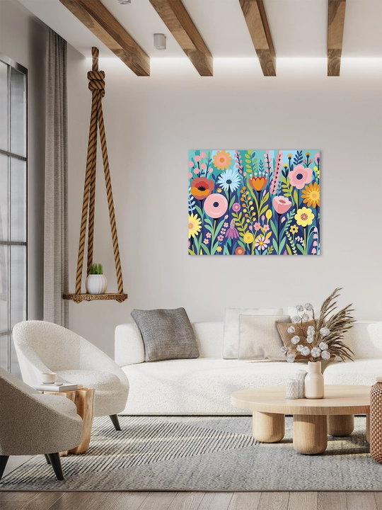 ARTERY raqamlar bo‘yicha rasm «Gullar» 40×50 sm, holstda raqamli raskraska