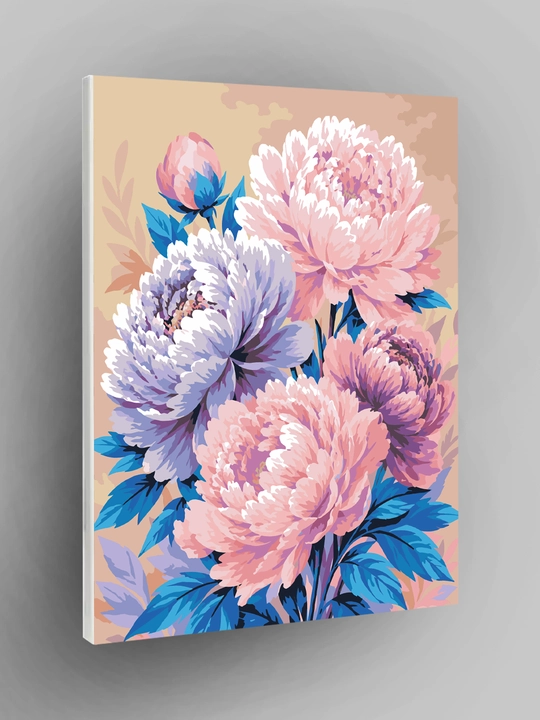 ARTERY raqamlar bo‘yicha rasm «Gullar» 40×50 sm, holstda raqamli raskraska