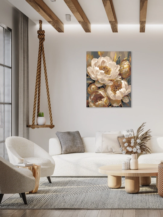 ARTERY raqamlar bo‘yicha rasm «Gullar» 40×50 sm, holstda raqamli raskraska