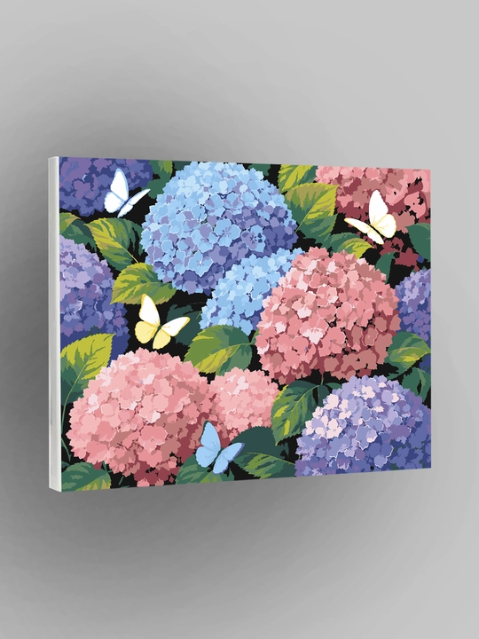 ARTERY raqamlar bo‘yicha rasm «Gullar» 40×50 sm, holstda raqamli raskraska