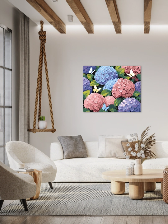 ARTERY raqamlar bo‘yicha rasm «Gullar» 40×50 sm, holstda raqamli raskraska