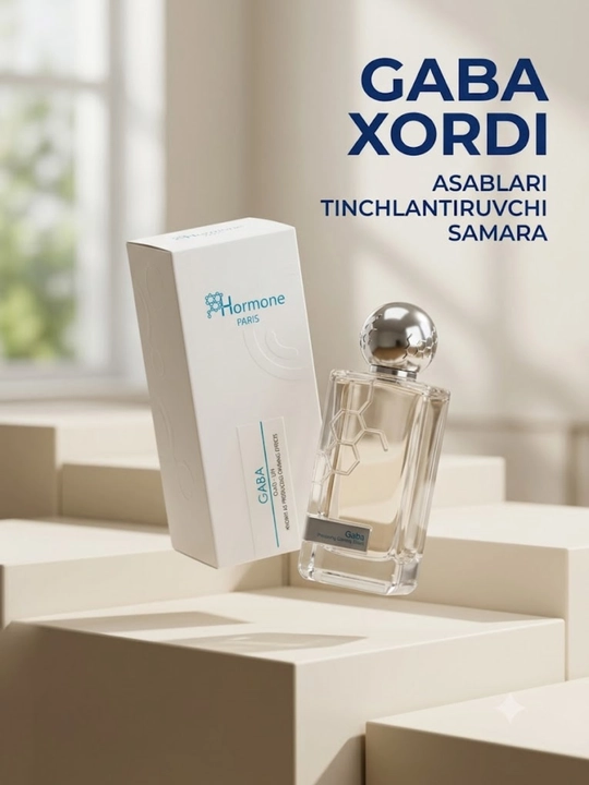 Unisex parfyumeriya suvi Hormone Paris GABA atiri, tinchlantiruvchi xushboʻy