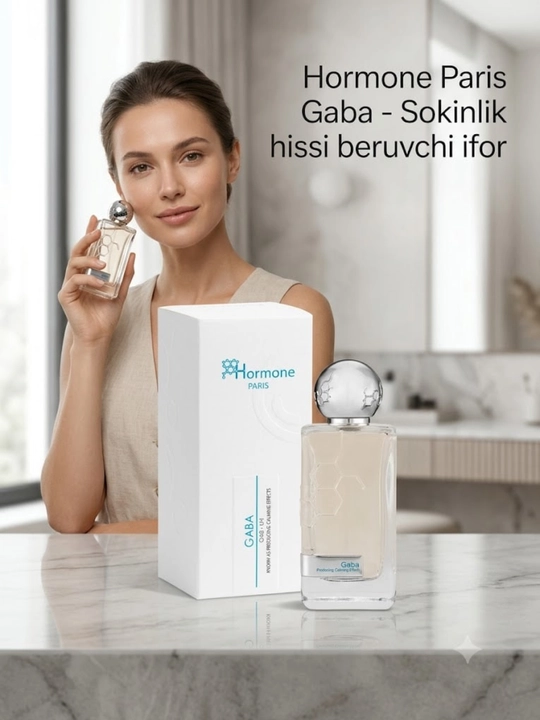 Unisex parfyumeriya suvi Hormone Paris GABA atiri, tinchlantiruvchi xushboʻy