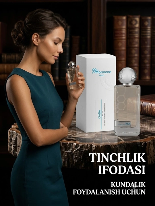 Unisex parfyumeriya suvi Hormone Paris GABA atiri, tinchlantiruvchi xushboʻy