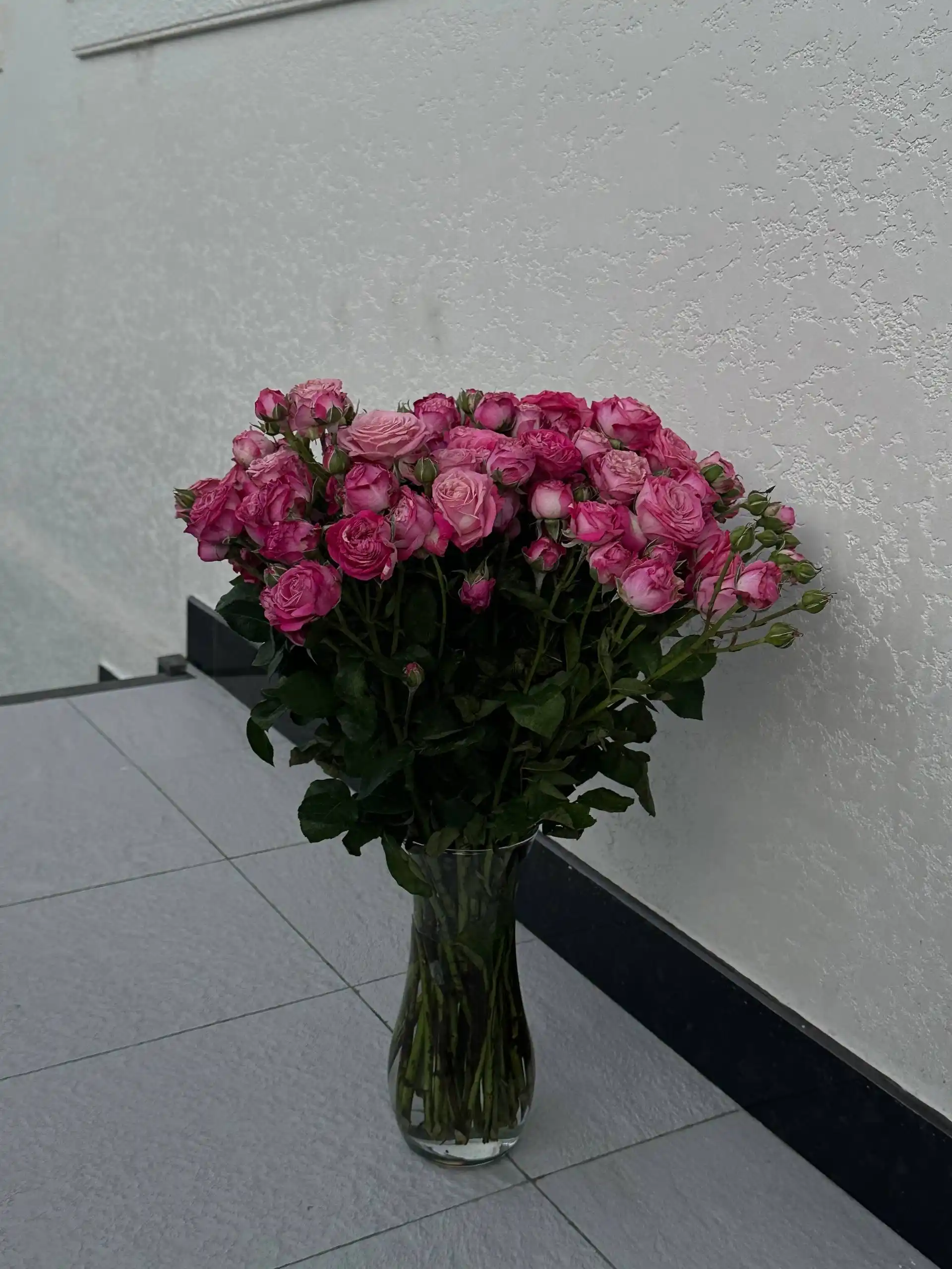 Ваза для цветов стеклянная Pasabahce Flora, прозрачная ваза, 24 см (240 мм), 1 штт