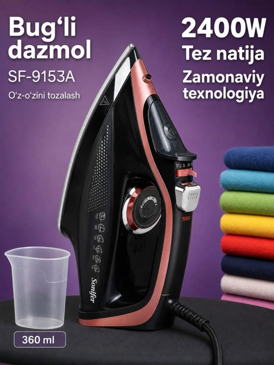 Bug‘li dazmol keramik taglik  2400w