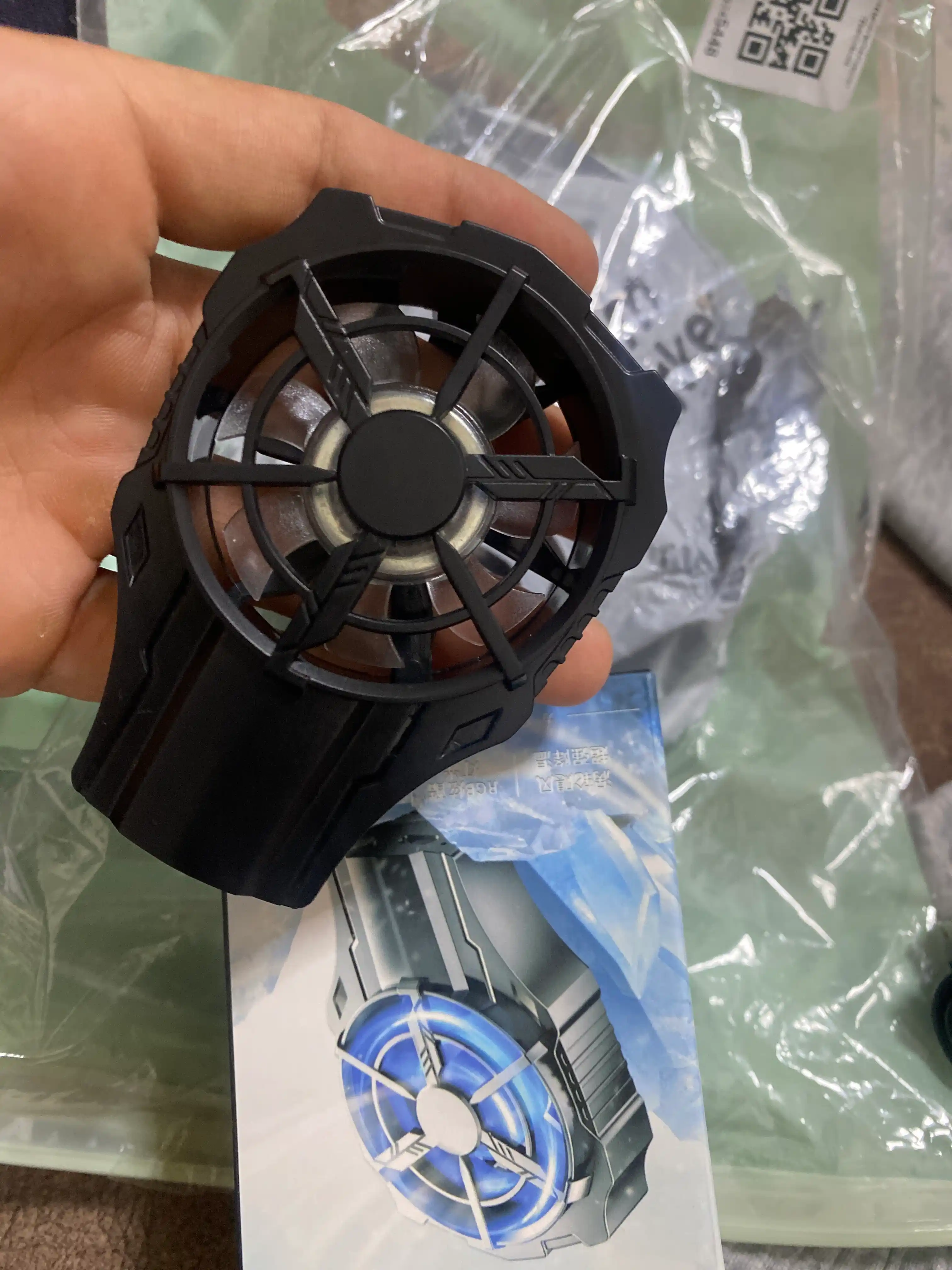 Telefon, PUBG va boshqa o‘yinlar uchun sovutgich, -0.1, -0.8