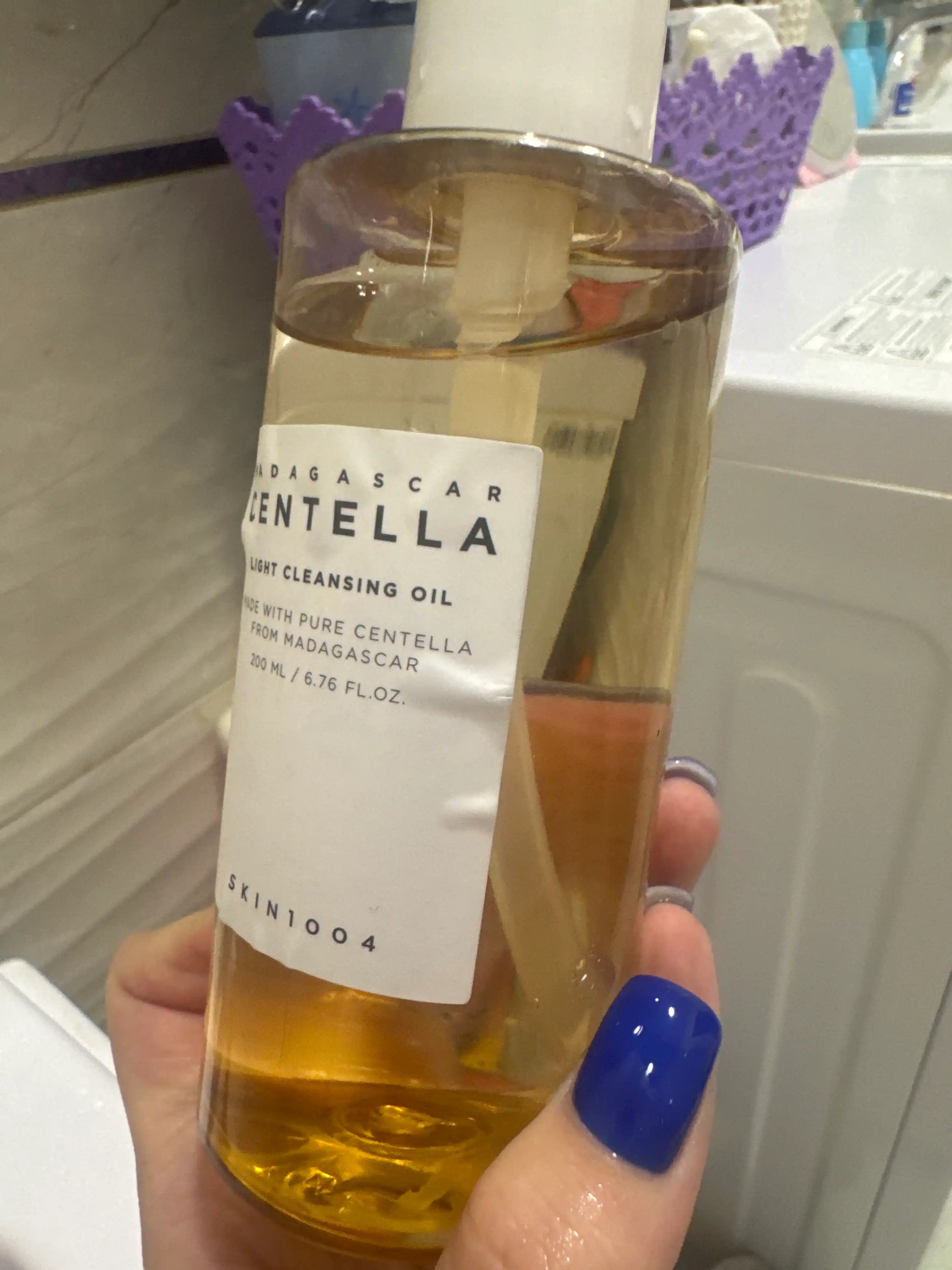 Sentella ekstrati bilan yengil gidrafil yog' SKIN1004 Madagascar Centella  Cleansing Oil