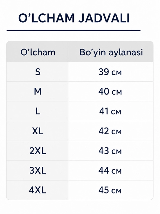 Cho‘ntakli erkaklar klassik ko‘ylagi, bambuk matoli