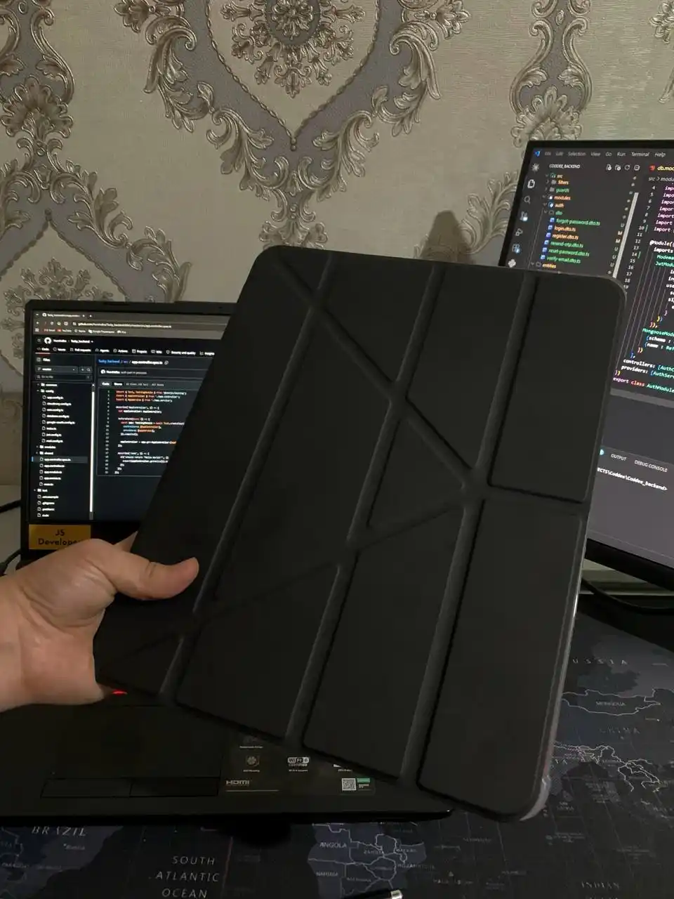Чехол для iPad Smart Case со слотом для стилуса и подставкой, для iPad Air, Pro, Mini
