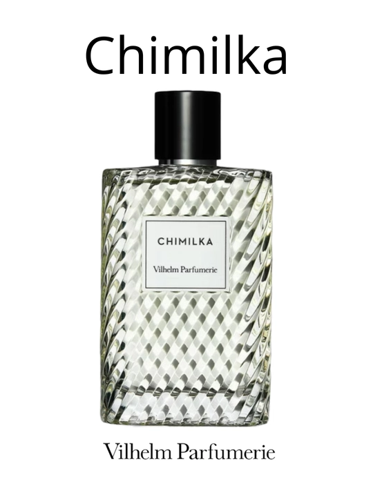 Chimilka Vilhelm Parfumerie uniseks parfyum refil formatida, LABOR Parfumdan flakonlarda
