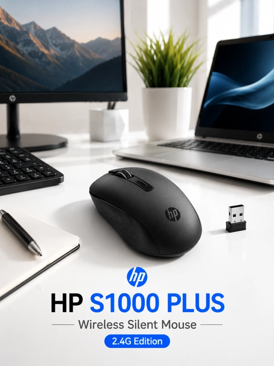 HP S1000 PLUS simsiz sichqoncha 2.4G