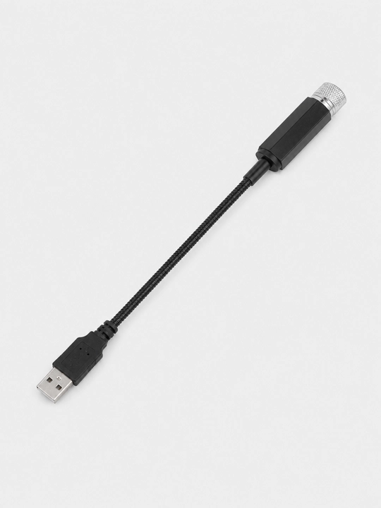 USB-проектор звёздного неба для автомобиля, поворотная головка 360°