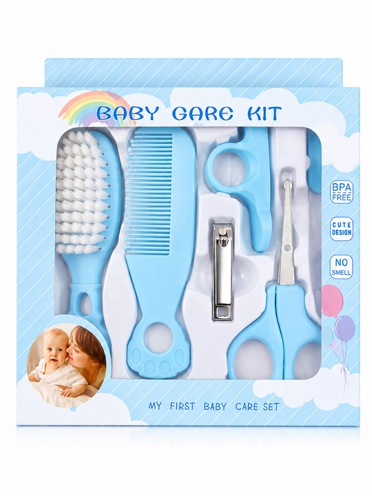 Детский гигиенический набор для ухода за детьми, ножницы, расческа Baby Care - 