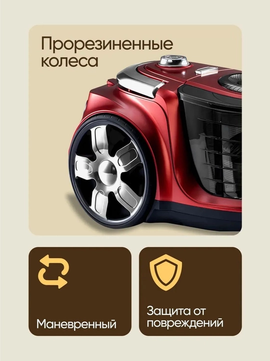 Kuchli changyutgich 4000W, 3.5L konteynerli, uy uchun, kuchli tortish quvvatli