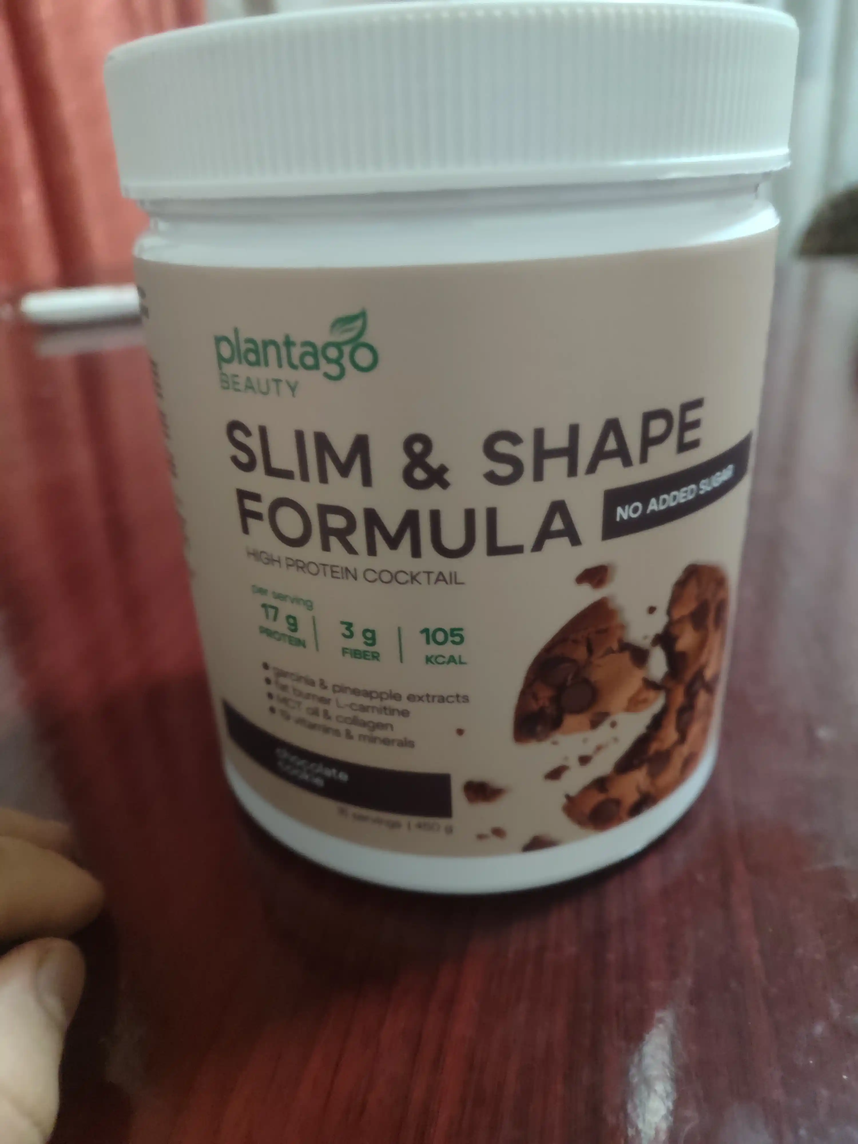 Slim&Shape протеин коктейль для похудения, с L-карнитином коллагеном и клетчаткой, ХАЛЯЛЬ