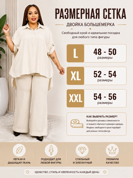 50-56 o‘lchamdagi katta ayollar kostyumi, kuzgi kiyim-kechak ikki qismli, moda ikki qismli, kostyum shimlar